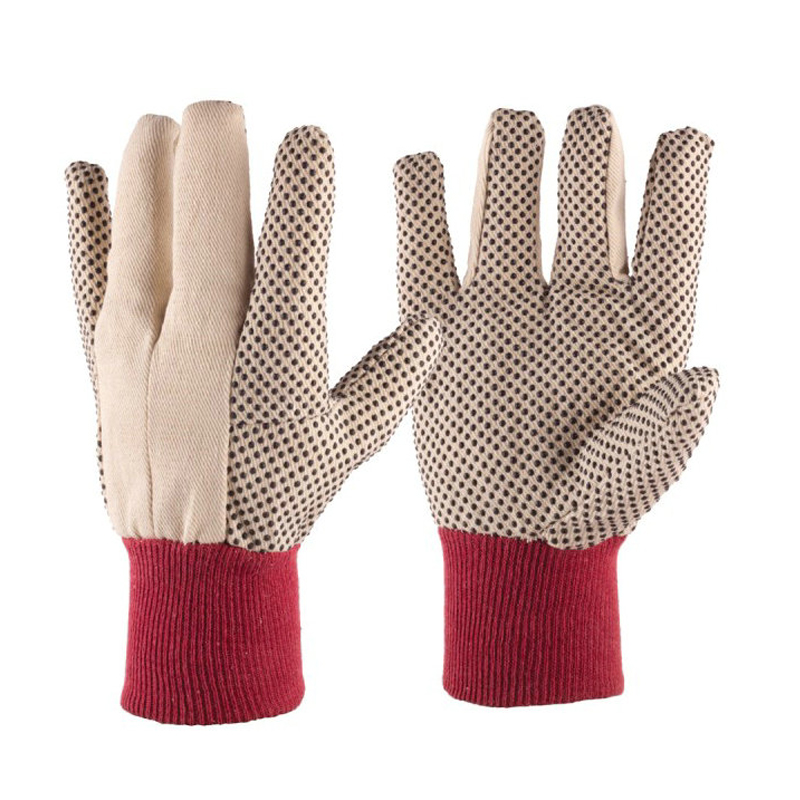LG016 Guantes de jardinería antideslizantes de PVC