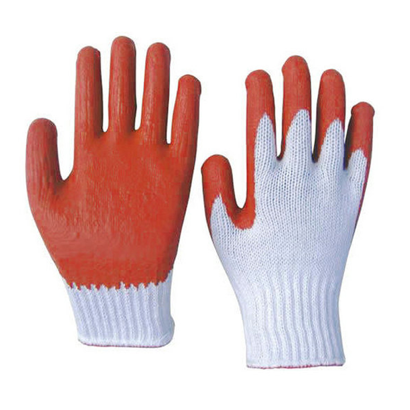 LG018 Guantes de trabajo de látex con agarre mejorado