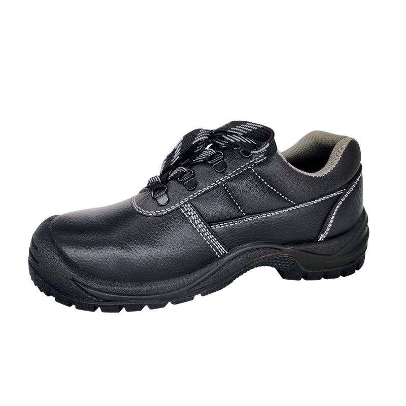 Zapatos de seguridad de cuero artificiales impermeables SS603 y antideslizantes