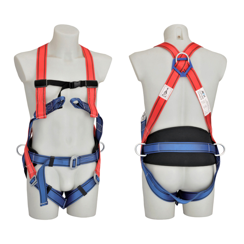 FP034 Arnés de cuerpo completo de poliéster para protección contra caídas