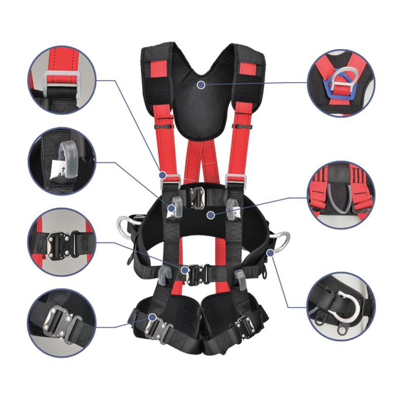 FP050 Cinturón de seguridad de cuerpo completo