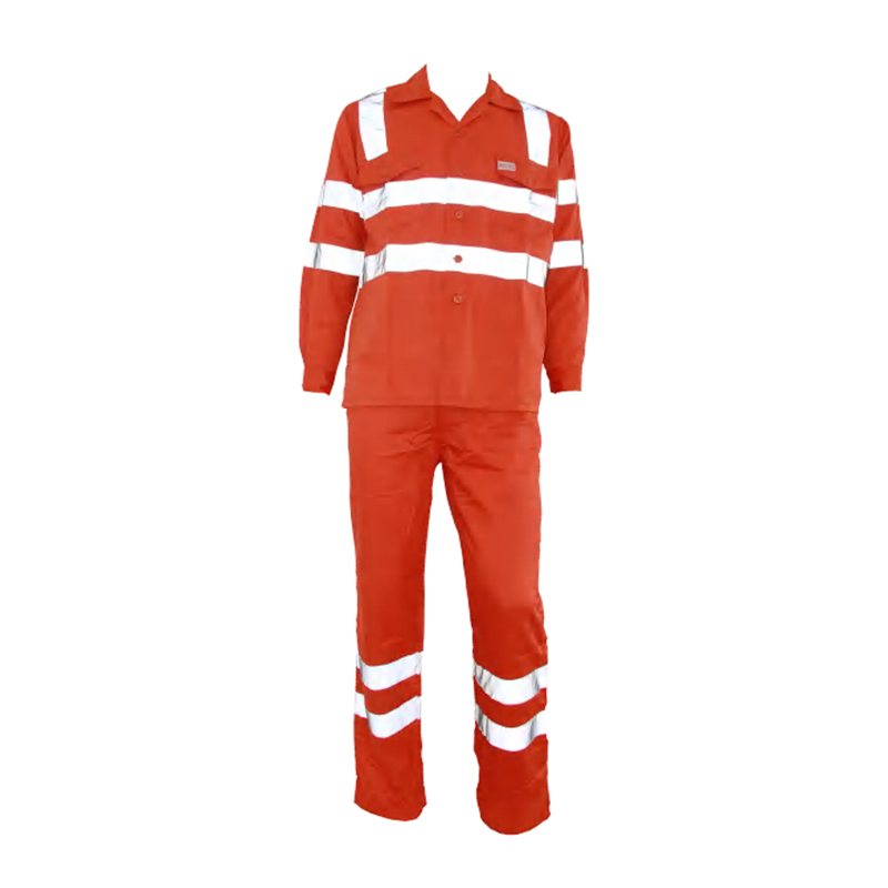 B12 Ropa de trabajo reflectante versátil con múltiples bolsillos y costuras reforzadas