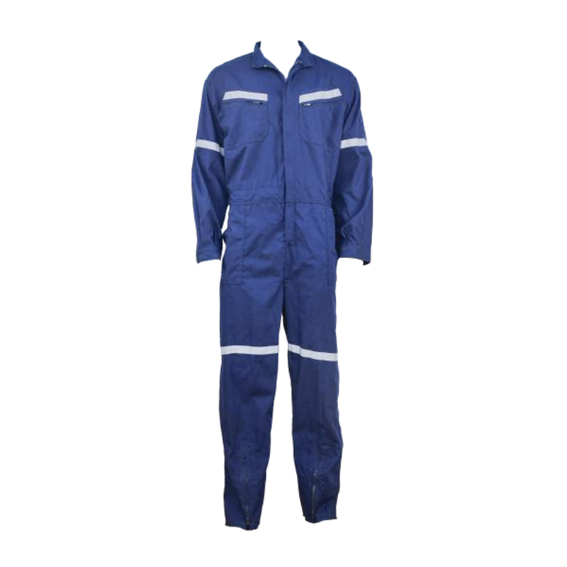 F07 Ropa de trabajo protectora ignífuga con costuras reforzadas y cinta reflectante