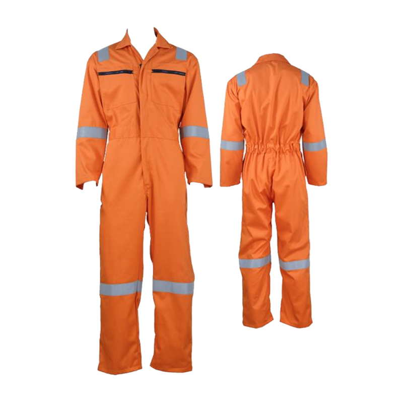 F12 Ropa de trabajo de seguridad ignífuga práctica con múltiples bolsillos y bolsillo con cremallera en el pecho