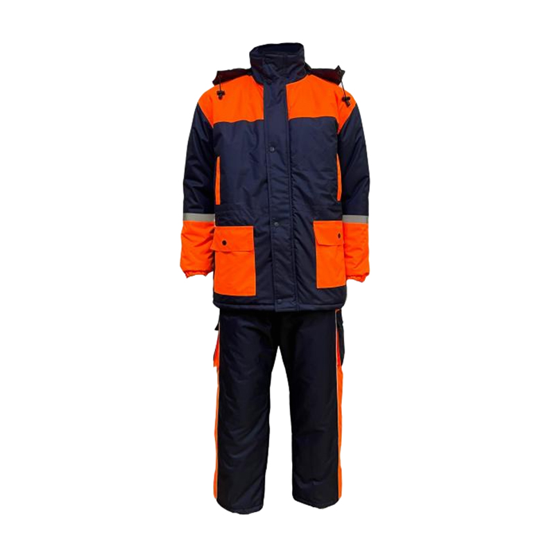 P14 Traje de protección de seguridad cálido, resistente al viento y al frío para invierno