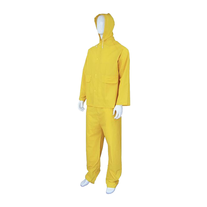 RC001 Conjunto de impermeable ligero de PVC/poliéster