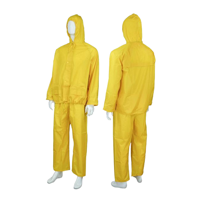 RC031 Impermeable transpirable con doble bolsillo en la cintura