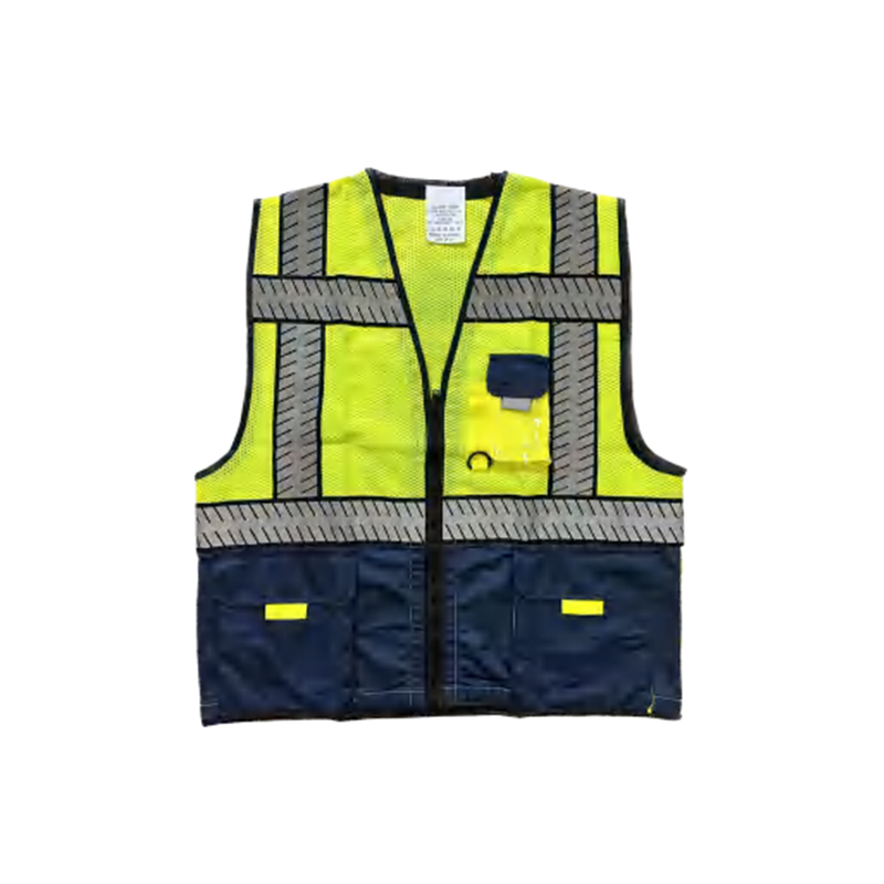 RF017 Chaleco reflectante protector industrial para construcción urbana