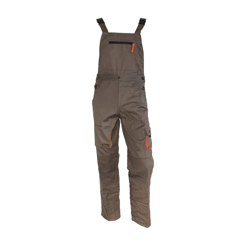 T11 Pantalones con peto de trabajo duraderos con múltiples bolsillos