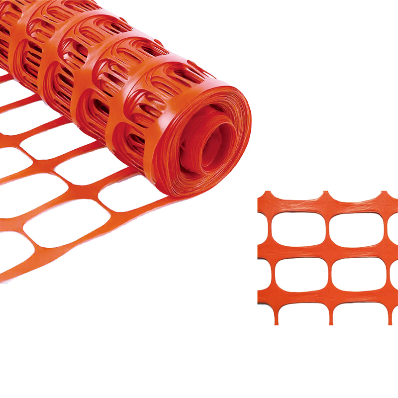 OP014 Malla de valla de seguridad naranja de PE