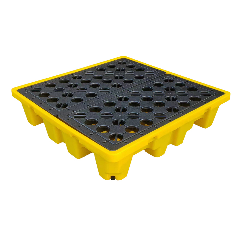 SP300 Paleta derramadora de 4 bidones