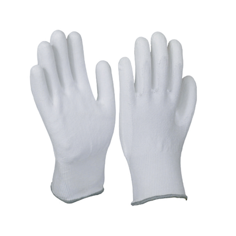 Guantes de trabajo de seguridad recubiertos de PU LG027