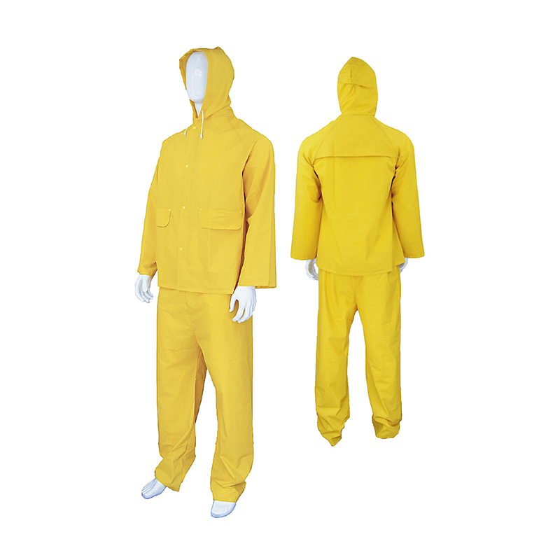 RC001 Conjunto de impermeable ligero de PVC/poliéster